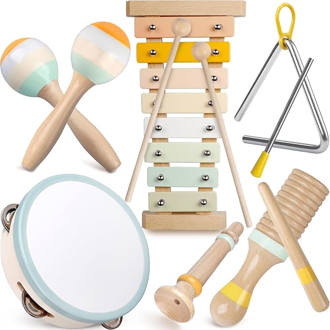 Musical Instruments - Neutral Color Musical Toys